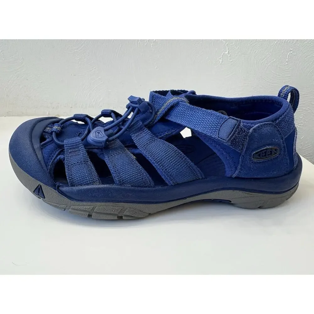 Keen Newport H2 Hiking Surf The Web Youth Water Sandals Size 6.0 Royal Blue